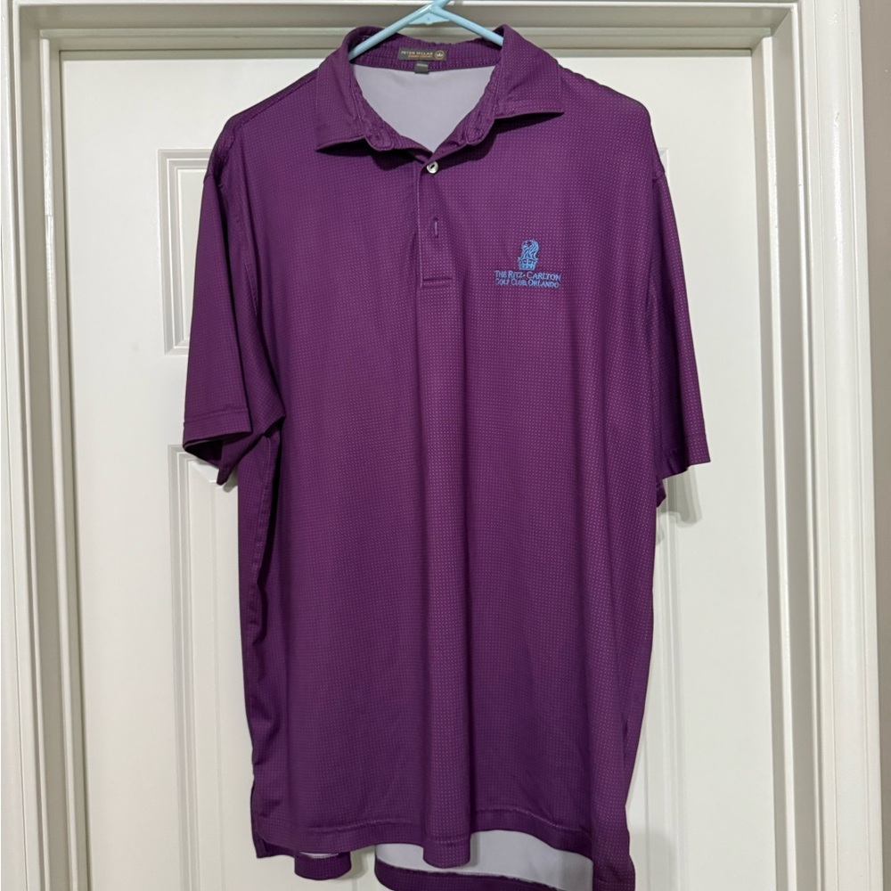 Peter Millar Purple Polo Shirt